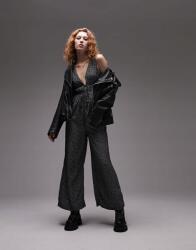  Tops Fekete Mintás Kombidressz (38) (532832)