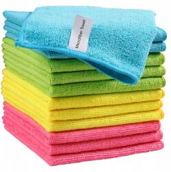 DAZMA 12x Puha mikroszálas törlőkendő Univerzális mikroszálas törlőkendő (12x Miękka ściereczka z mikrofibry)