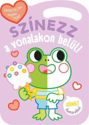 YOYO Books Színezz a vonalakon belül - Béka - konyvorias