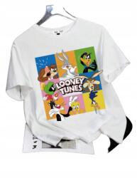 Shein Fehér Póló Casual Nyomtatással 34 Xs__xs