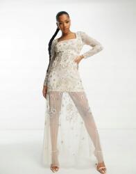 Miss Selfridge Gazdagon Díszített Maxi Ruha (36) (520749)