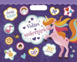 Napraforgó Könyvkiadó Óriás kifestő - Vidám unikornisok - konyvorias
