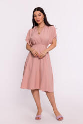 BeWear Ruha Nyárra MIDI Bő Szabású Rózsaszín 40 L