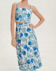 Reserved WR15305 Crop Top Vállpántos Virágmintás XL