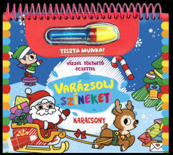 Napraforgó Könyvkiadó Varázsolj színeket! - Karácsony - konyvorias