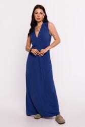 BeWear Női Ruha Maxi Sima Füllel Kék 38 M