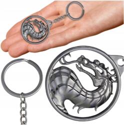EdiBazzar Sárkány kulcstartó táskára, kulcsokra, táska dísz, Kombat medál (Brelok do kluczy torby zawieszka elegancki)