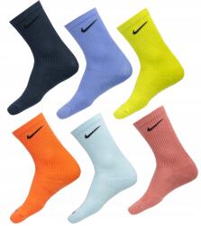 Nike Zokni Nike 6 pár Kényelmes Sport zokni 6csomag Pamut 34-38 (SX6897-967)