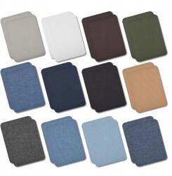 Nadrágfoltok ruhákhoz, 24 db-os vasalható folt szett, termo folt farmerhez (Łatki jeansowe zestaw termo łat)