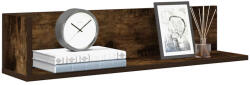 vidaXL 2 db füstös tölgy színű szerelt fa fali polc 75 x 16, 5 x 16, 5cm (860035)