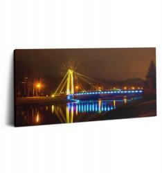 Wallfluent Vászonkép Vendégszoba Inspiráló híd a Visztula partján (010030010010000075848)