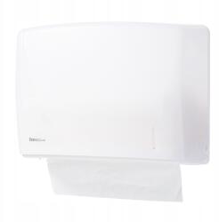 FANECO Tároló adagoló Fehér Átlátszó összecsukható papírtörlő Zz (HS047W)