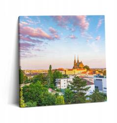 Wallfluent Vászonkép Canvas Vászon Kész Beépítés Előszobába Épületek Brno Csehország (010030010270000075870)