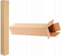 PAKO Tubus Négyzet alakú Karton Fedél Téglalap Hosszú Keskeny 50x50x1450mm 400g