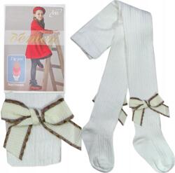  1-3 L Harisnyanadrág harisnyanadrág Pamut Masni dombornyomott jacquard fehér C163 (C164)