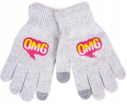 YOCLUB Yo Öt Ujjas Kesztyű Omg Gyerek Kesztyű Szürke 14 CM