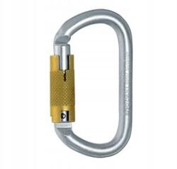 Singing Rock ovális karabiner acélból, háromszoros zárral (K4241ZO07)