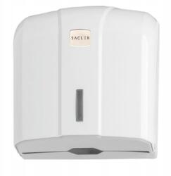  Adagoló Zz Falra szerelhető papírtörölköző tartó keresővel (00620)