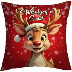 Wyczaruj Prezent Párna Párnahuzat Karácsonyi Ajándék Karácsonyfa Mikulás Rudolf Karácsony
