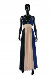 LIU JO Háromszínű Cipzáras Maxi Ruha (M) (591555)