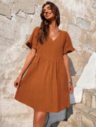 Shein LC33110 Shein Bő Szabású Ruha V-nyakkivágással (33) S