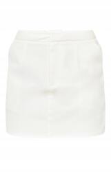 Prettylittlething Krémszínű Mini Trapéz Szoknya Sima Klasszikus Prettylittlething 40