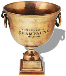 vidaXL győzelmi kupa pezsgőhűtő vörösréz barna (243498)