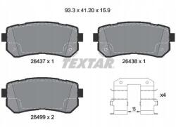 Textar 2643701 Fékbetét készlet