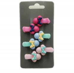  Gyerek mandzsettagomb masnival többszínű 6 db (0317-606)