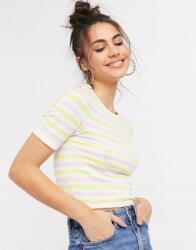 Only Női Póló Testhezálló Csíkos 40 L Aae