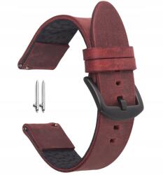 Polax Bőrszíj 24mm-es karórához, Univerzális, L-es méret (CHrArCzB24LBur)