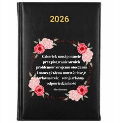 FunnyCase Könyvnaptár 2026 Gyakorold A Saját Szerepedet Fekete Tervező Ajándék Minták (Kalendarz Czarny ĆWICZYĆ WŁASNĄ ROLĘ)