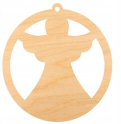 Loveart Bomba Angyal dekoráció rétegelt lemezből Loveart 6 cm Decoupage dekoráció (1577)