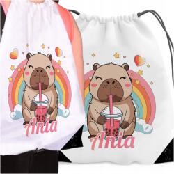 Wyczaruj Prezent Táska Hátizsák Gyerekeknek Az Iskolába Édes Kapibara Capibara Puding (DLA DZIECKA URODZINY KAPIBARA CAPIBARA)