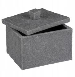 Wenko Kőutánzatú fedeles doboz, szürke (25357100)