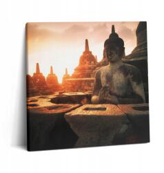 Wallfluent Vászonkép Edzőterem Tartós Fali Kilátás A Meditáló Buddha Szoborra (010030010270000074643)