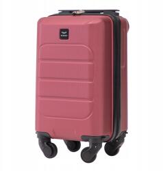 Wings Utastér bőrönd 40x25x20 Ryanair WizzAir Abs kézipoggyász 4 kerék Wings (GAN01-FCO-MARROON)