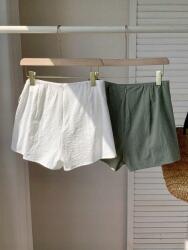 Shein Szoknya-rövidnadrág, khaki színben, Size Xs