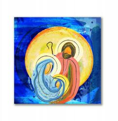 Tulup Vászonkép 50x50 Szent Absztrakt Család Tél (ock-50x50-125501733)