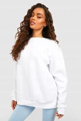 Boohoo LC26102 Női Pulóver Sima Fehér Oversize Boohoo (10) XL
