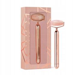 CRYSTALLOVE pulzáló roller rózsakvarcból Rose Gold