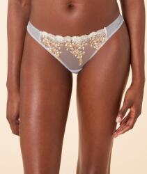 Etam Kék Hímzett String, Size 44 (557552)