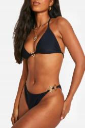 Boohoo HC62315 Boohoo Kétrészes Fürdőruha Arany Díszítéssel (37) S