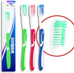 Wellbee Felnőtt fogkefe közepes (5905481371418)