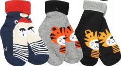 YOCLUB 17-19 Zokni 3x pamut Frottír kompressziós Meleg vastag Yoclub (17-19 KF-0003C)