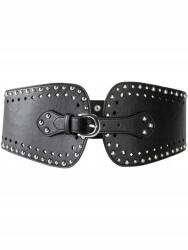 Bonprix 75-ös Öko Bőr Öv, fekete (658648)