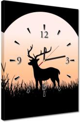 ZeSmakiem Órák 30x40 Szarvas sziluett éjszaka (H9850M_Z1D_30x40cm AZ)