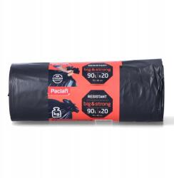 Paclan Szemeteszsák fekete szuper erős 90l 20 db (5900942854257)