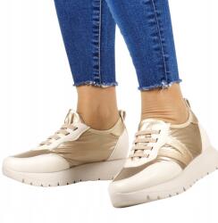 VINCEZA Arany Színű Vinceza Női Sportcipő Vastag Talppal 41-ES (58510 ZŁOTE)