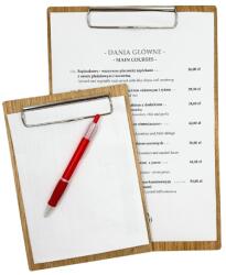 Clipboard deszka alátét A5 klips fa Tölgy (5904484174224 cla5)